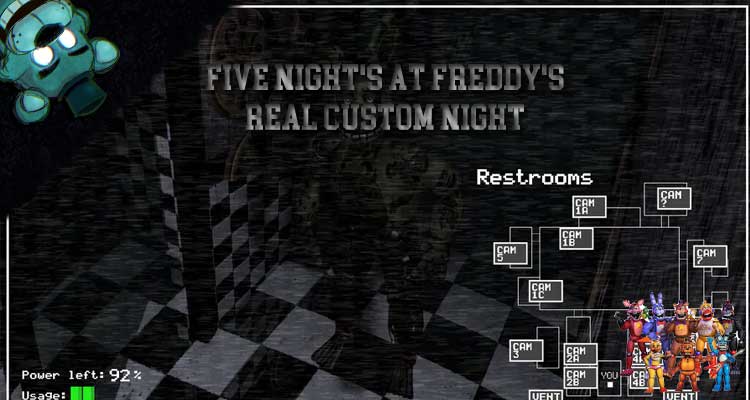 Five Night's at Freddy's: Real Custom Night